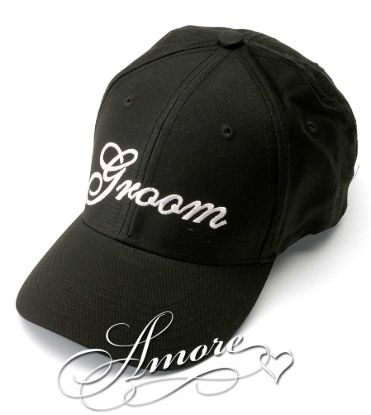 Groom wedding baseball cap