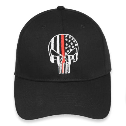 Punisher baseball hat embroidery logo