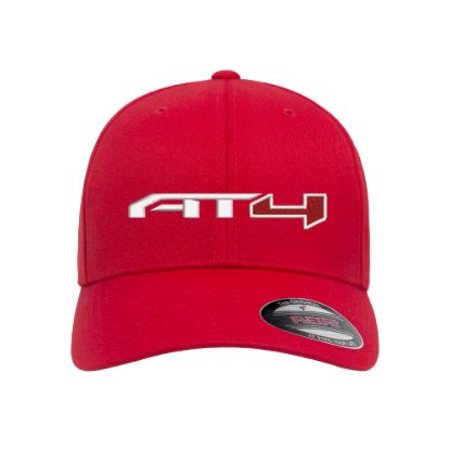 At4 logo embroidered flexfit hat