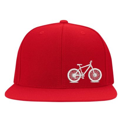 Bike side logo embroidered flexfit hat