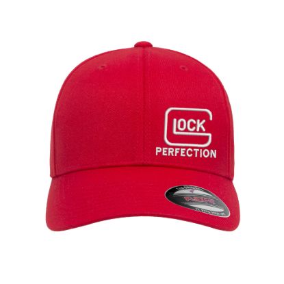 Glock perfection logo embroidered flexfit hat