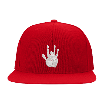 Grateful dead jerry garcia hand logo embroidered flexfit hat