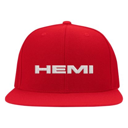 Hemi logo embroidered flexfit hat