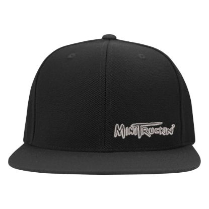 Mini truckin side logo embroidered flexfit hat