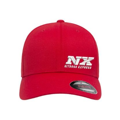 Nex nitrous express logo embroidered flexfit hat