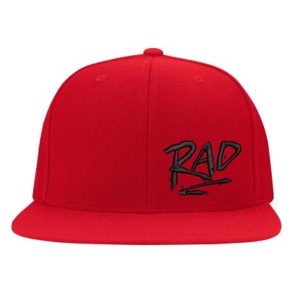 Rad side logo embroidered flexfit hat
