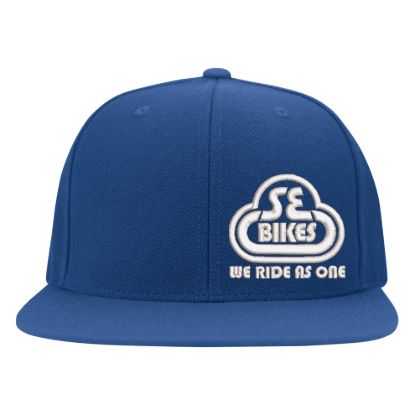 Se bikes side logo embroidered flexfit hat