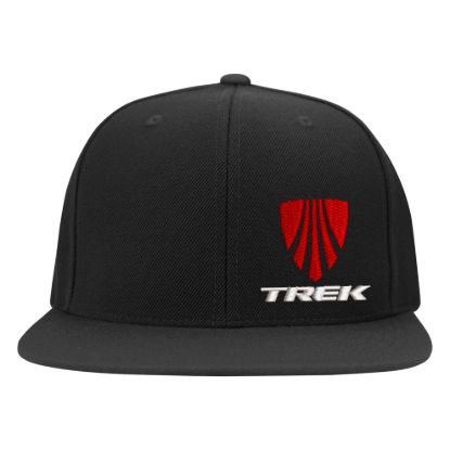 Trek side logo embroidered flexfit hat