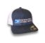Usps navy blue and white mesh embroidered flexfit hat