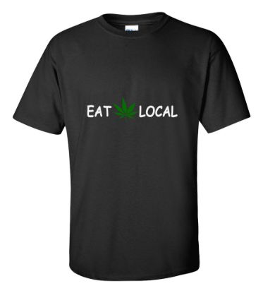 Eat local t shirt