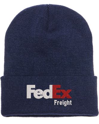 Fedex freight embroidered beanie with or without cuff