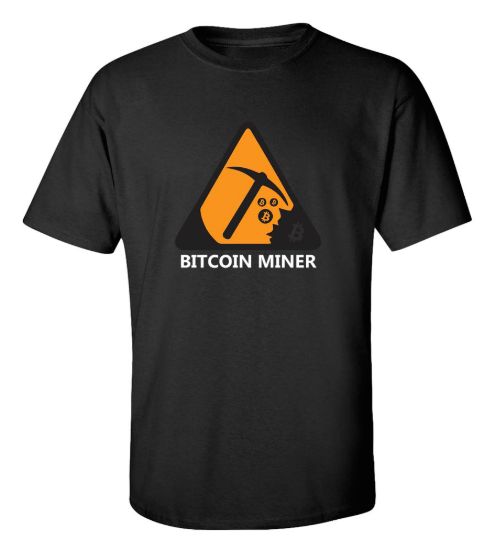Bitcoin miner t shirt