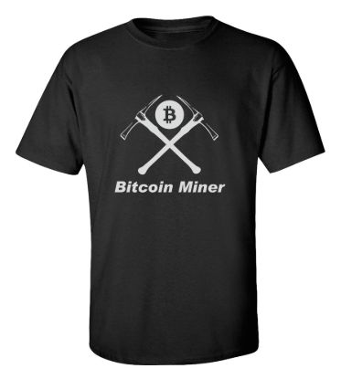 Bitcoin miner t shirt
