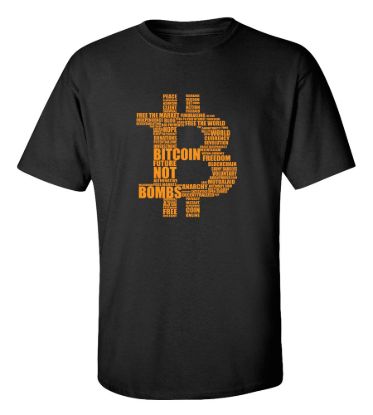 Bitcoin sym t shirt