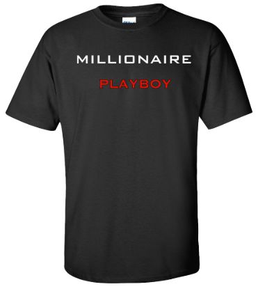 Millionaire playboy humor cool t shirt