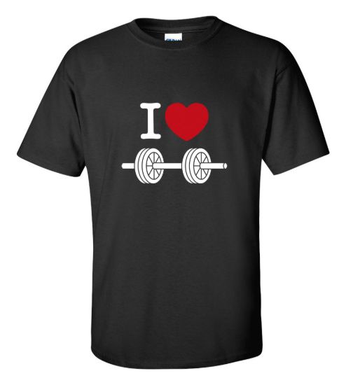 I love weights t shirt