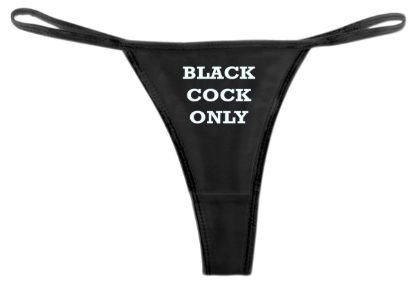 Black cock only t shirt
