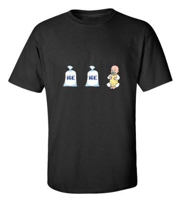 Ice ice baby t shirt