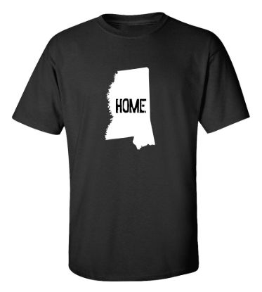 Mississippi home t shirt