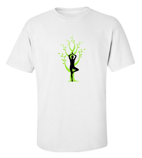 Yoga tree t shirt