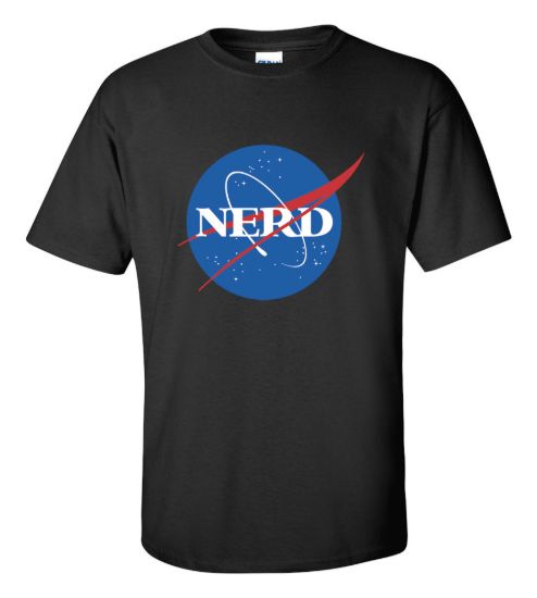 Nasa nerd t shirt