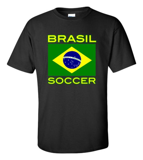 Brasil soccer t shirt