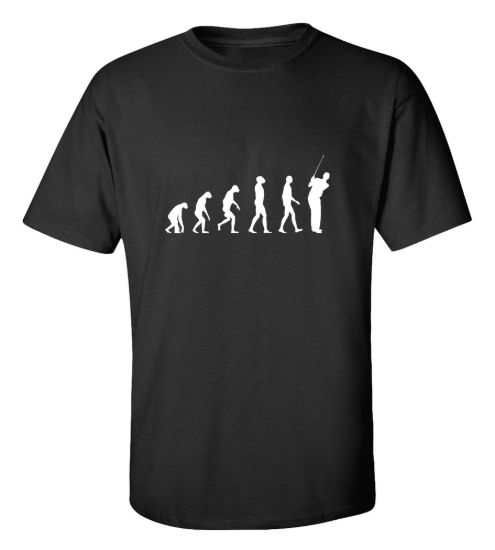 Golf evolution t shirt