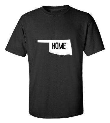 Oklahoma home t shirt