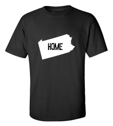 Pennsylvania home t shirt