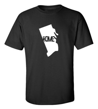 Rhode island home t shirt