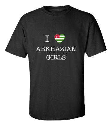 I love abkhazian girls t shirt