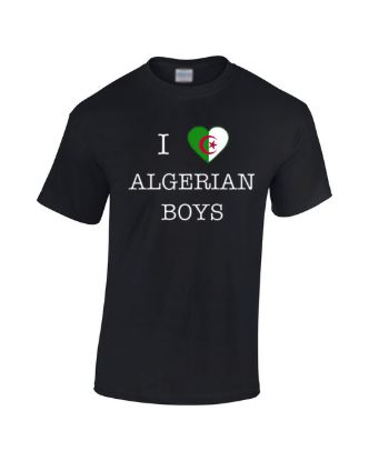 I love algeria boys t shirt