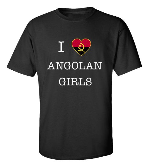 I love angola girls t shirt
