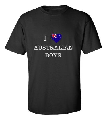 I love australia boys t shirt