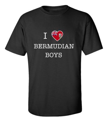I love bermuda boys t shirt