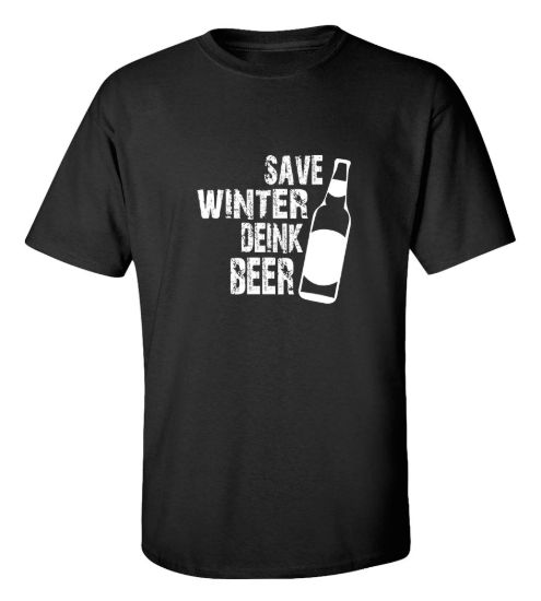 Save winter beer t shirt
