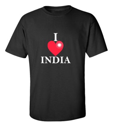 I love india ashoka dharma t shirt