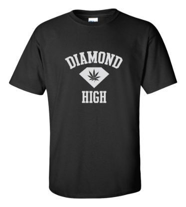 Diamond high t shirt