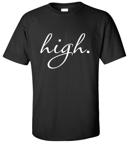 High t shirt