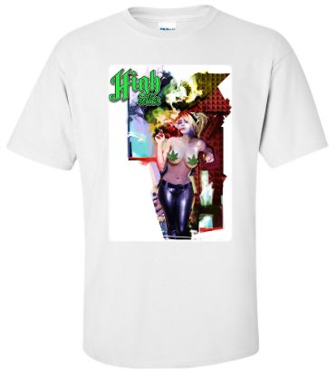 Sexy weed girl 6 t shirt