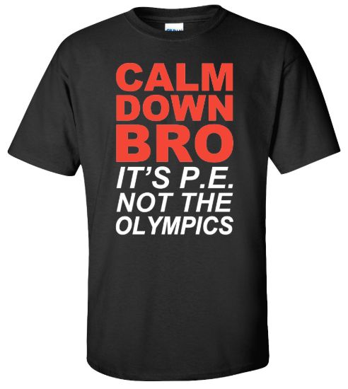 Calm down bro t shirt