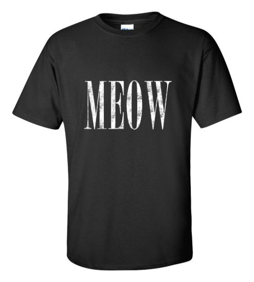 Meow t shirt