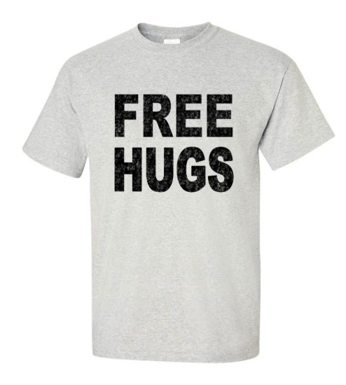 Free hugs t shirt
