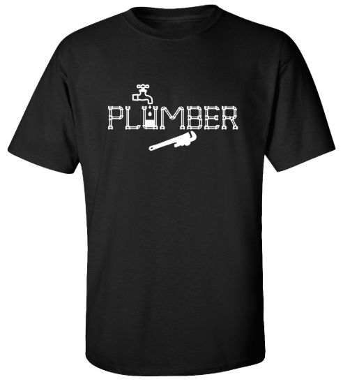 Plumber t shirt professional tee